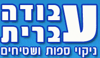 עבודה עברית - ניקוי ספות